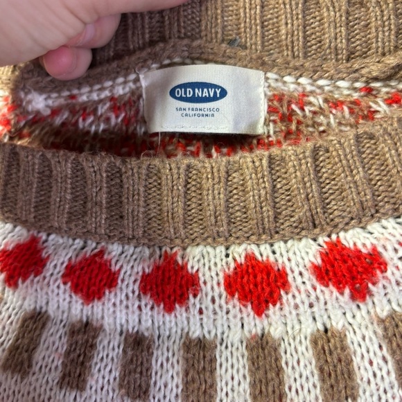 Old Navy Grandpa Cable Knit Sweater Size Small - Picture 2 of 7